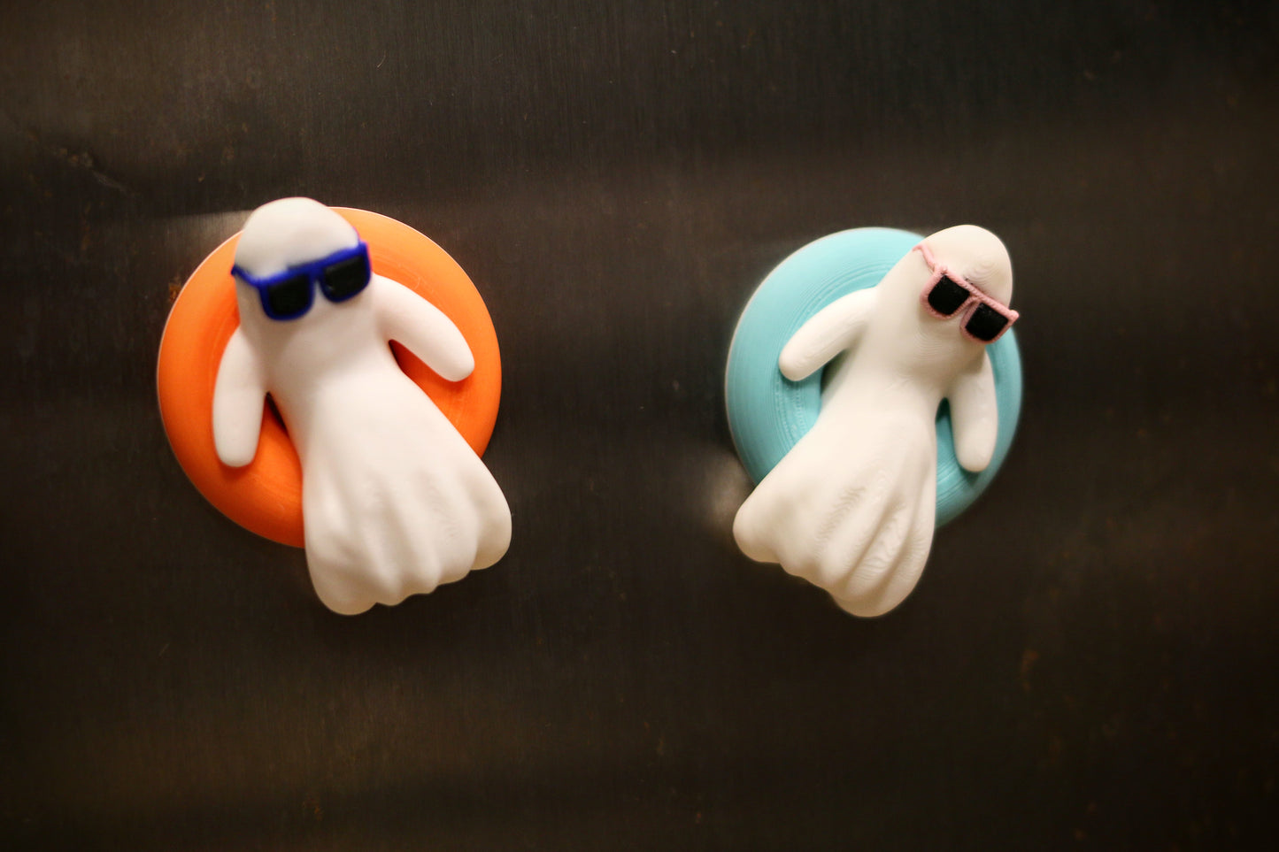 Boo's on the Beach - 3D Ghost Magnet