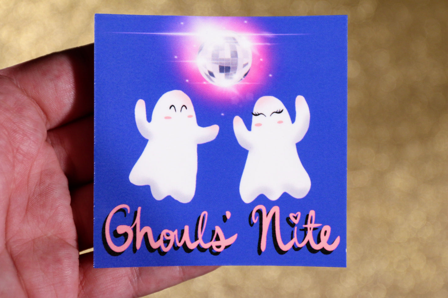 GHOULS' NITE Vinyl Sticker