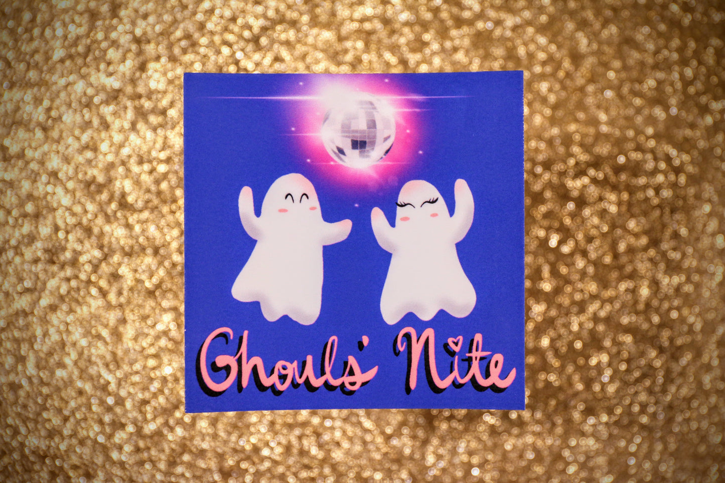 GHOULS' NITE Vinyl Sticker