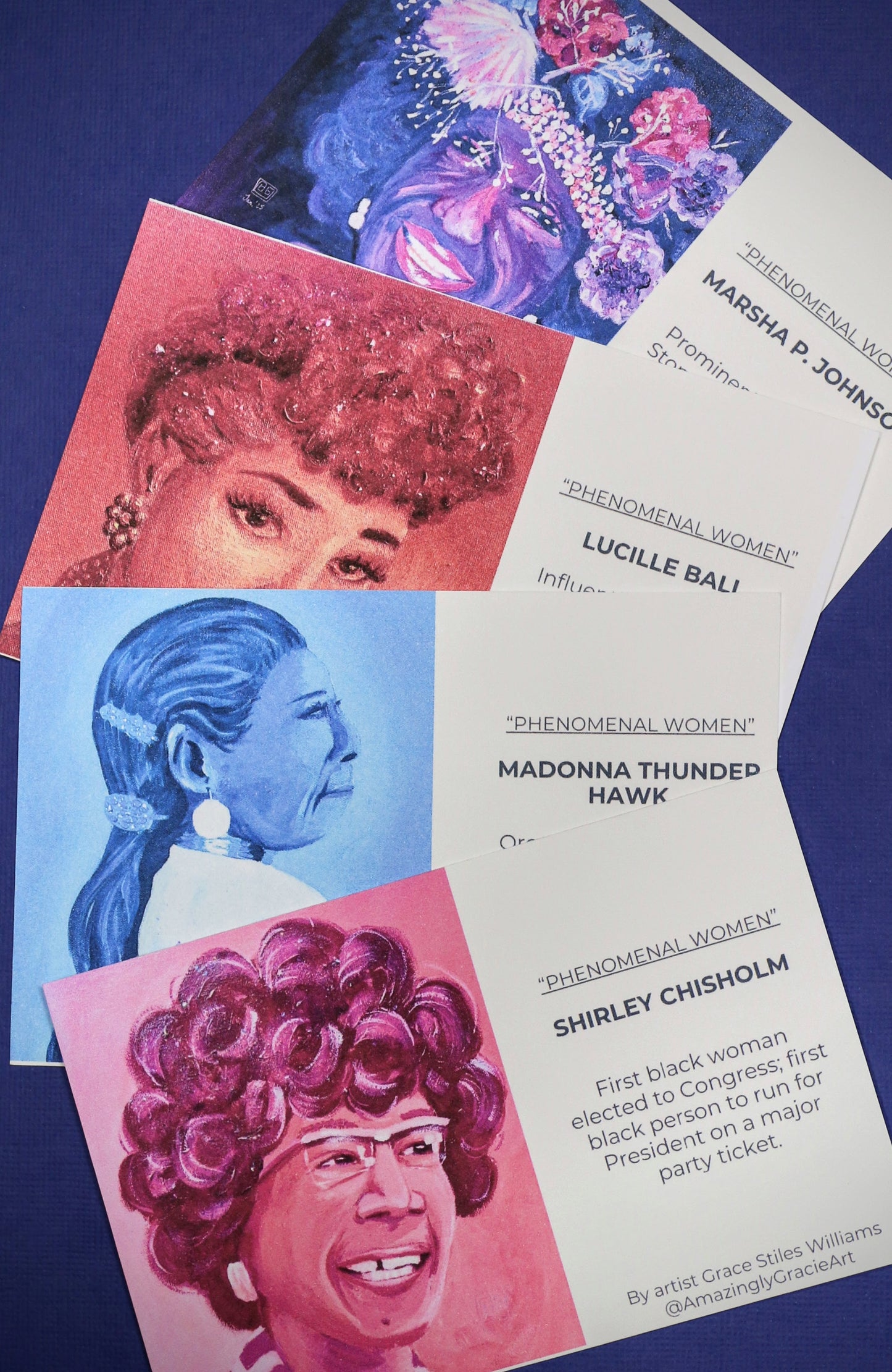 Phenomenal Women Postcards - Variety Pack