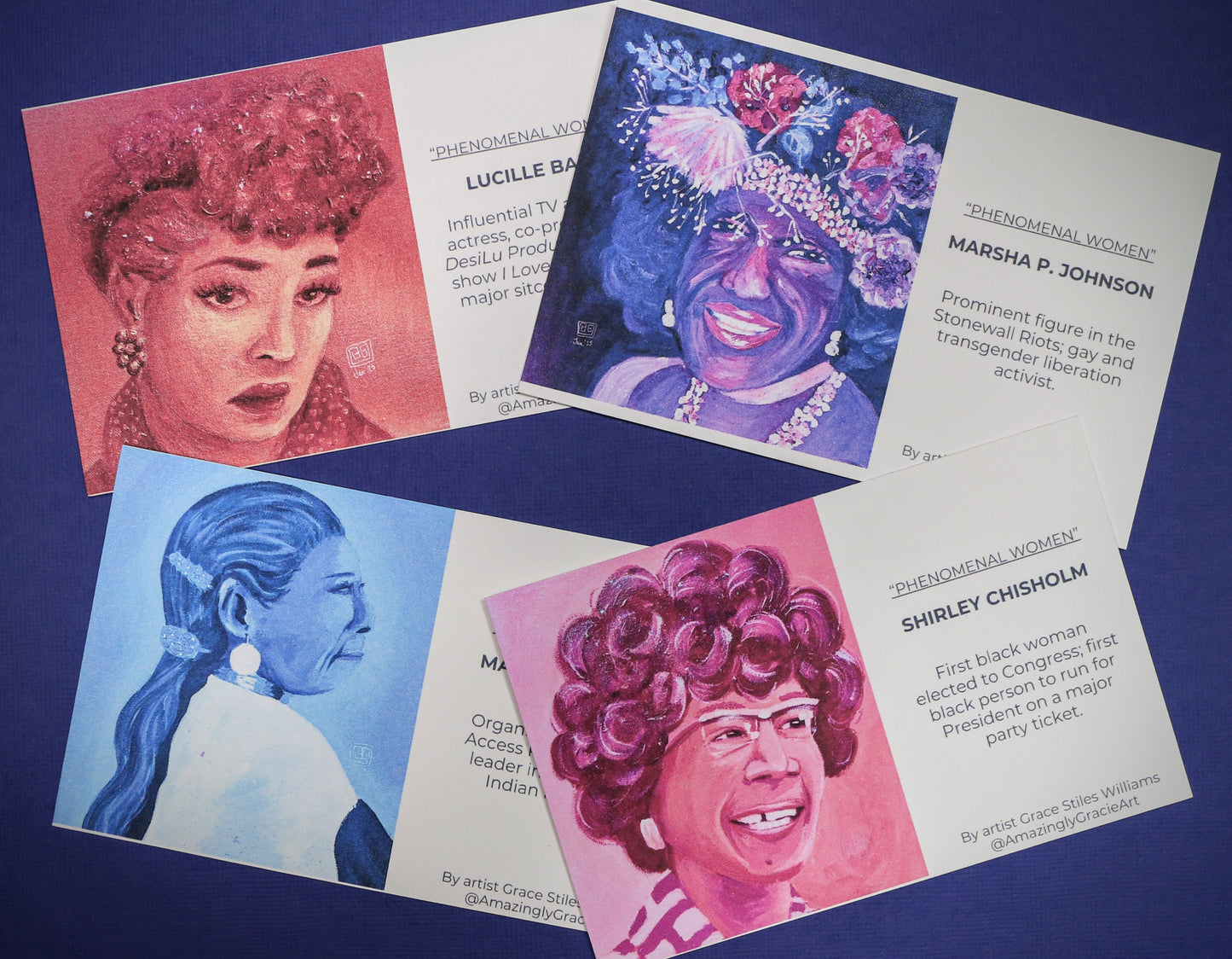 Phenomenal Women Postcards - Variety Pack