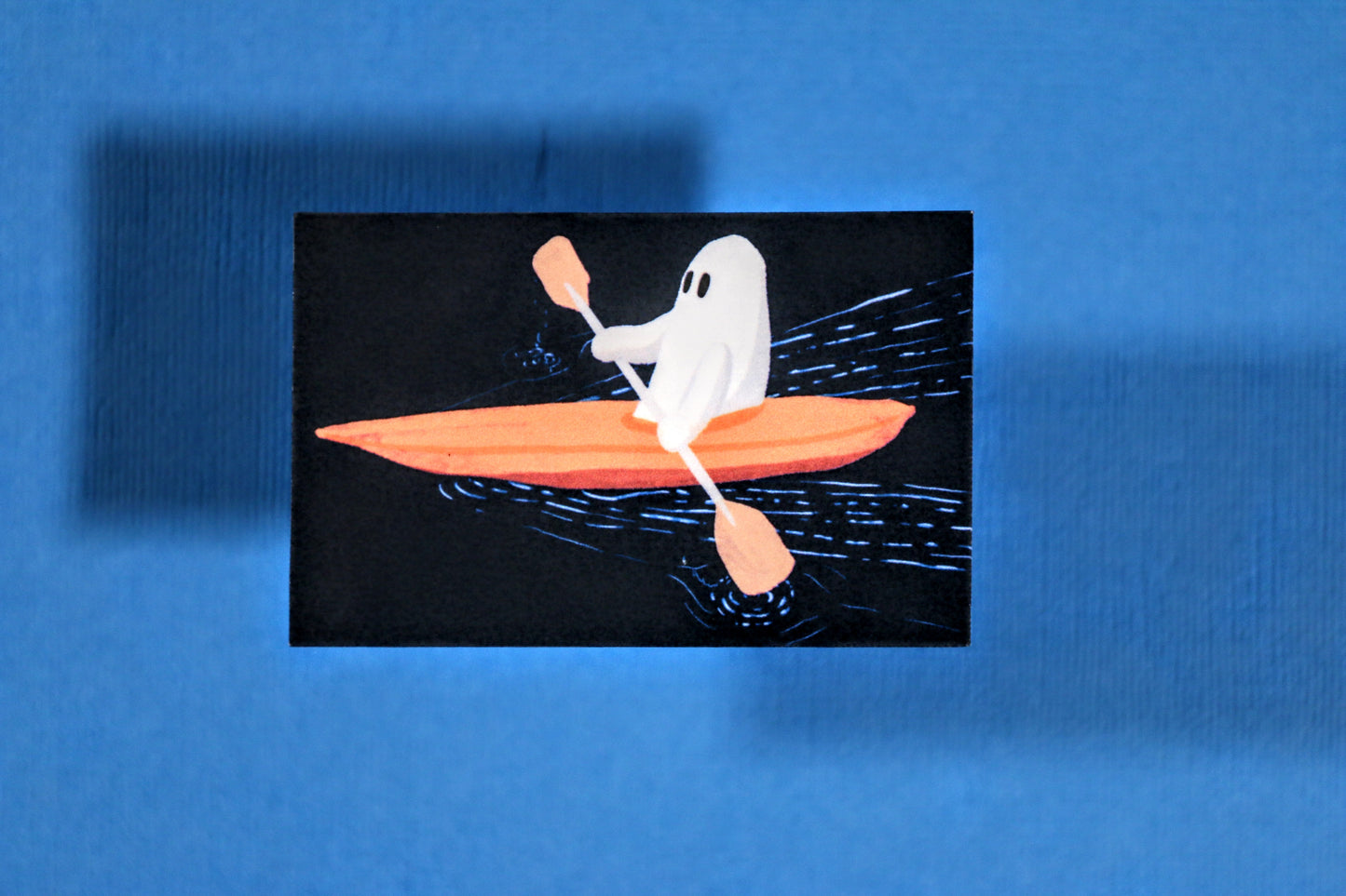 KAYAK GHOST Vinyl Sticker